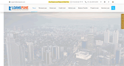 Desktop Screenshot of loanspune.com