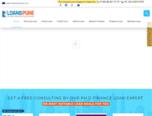 Tablet Screenshot of loanspune.com